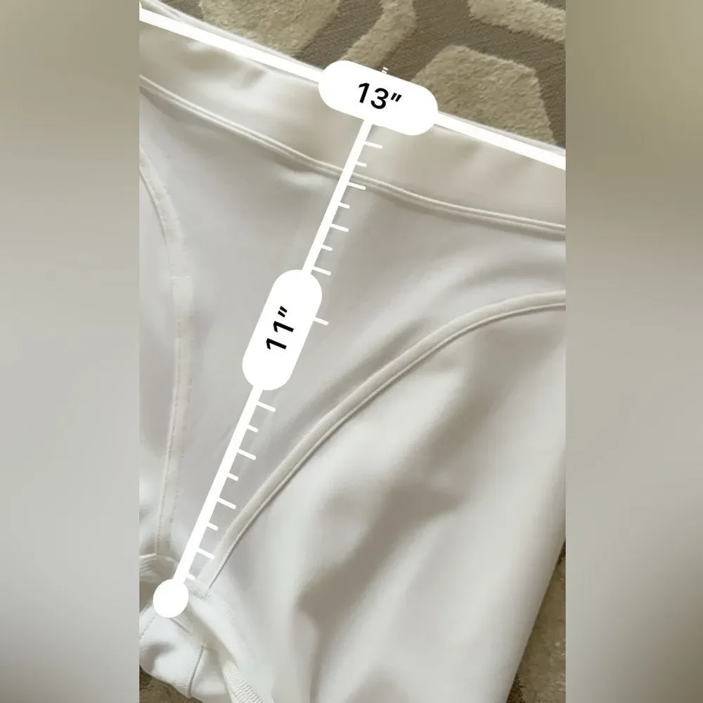 Lululemon Wunder Train Aerobic High-Rise Tight 25 Twill White 6 NWOT